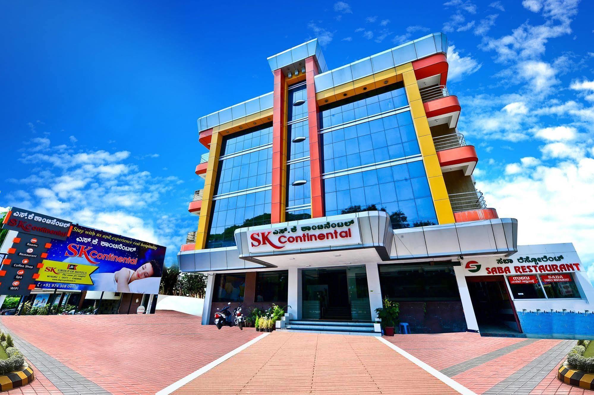 Qik Stay @ S.K. Continental Mysore Buitenkant foto